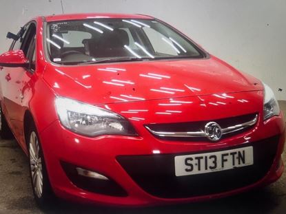 Picture of 2013, VAUXHALL ASTRA 1.4 ENERGY FIVE DOOR RED PETROL FAMILY HATCH GREAT VALUE